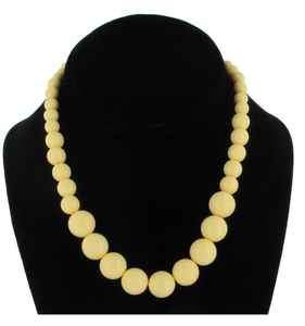 Collier en résine perlée de luxe tour de cou pour femmes modèle d'ange de forme personnalisable cadeau de bijoux à la mode - Product Image 6