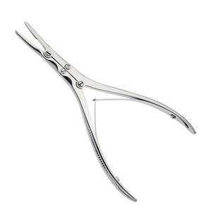 Instrumento Médico Ortopédico, Rongeur de Hueso Beyer Curvo, Acero Inoxidable de Alta Resistencia, Manual, Certificado CE Clase II, Corte Quirúrgico - Product Image 1