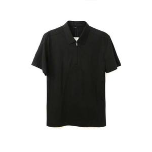 Polos pour hommes OEM de haute qualité respirants et légers pour l'été Vêtements pour hommes Chemises en coton grande taille à demi-fermeture éclair - Product Image 2