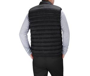 Chaleco acolchado de invierno para hombre de alta calidad, diseño personalizado, logotipo de marca, ligero, sin mangas, varios colores, tela, bolsillo cálido - Product Image 3