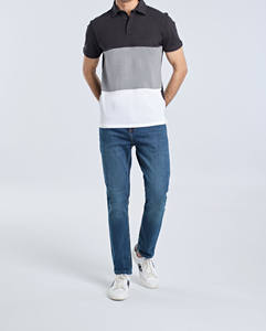 100% Polyester Full Sublimation manches courtes col retourné sur mesure prix de gros polo pour hommes - Product Image 1