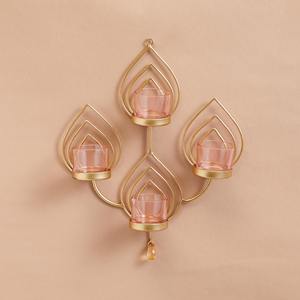 Décoration moderne d'hôtel et de maison Nouveau design Bougeoir Accent pour la maison Prix de gros Bougeoir Métal dans un récipient à bougie en fer - Product Image 6