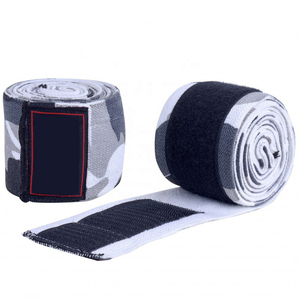 Custom Design Top Quality Weightlifting and Powerlifting Gym Fitness 2026 <b>Knee</b> <b>Wraps</b> in Multi Colors - Product Image 3