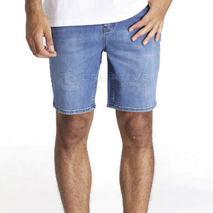 Pantalones cortos vaqueros personalizados para hombre, servicio OEM al por mayor, nueva llegada, pantalones cortos vaqueros para hombre con etiqueta privada - Product Image 1