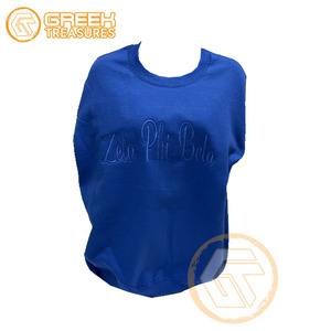 Sweat-shirt à col rond pour femme Zeta Phi Beta, personnalisé et brodé, en molleton de coton, idéal pour l'hiver – Vêtements de sororité en gros - Product Image 5