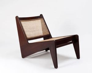 Chaises royales antiques faites à la main modernes de luxe en bois de rotin de kangourou de bureau pour des appartements et des parcs d'hôtel de barre à la maison - Product Image 1