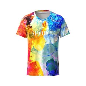 Camisetas deportivas para hombre, transpirables, anti-UV, estampadas, para entrenamiento de fútbol, para deportes al aire libre, novedad de verano - Product Image 6