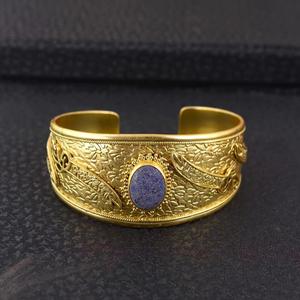 Brazaletes de Metal de Diseño, Estilo Escultura Moderna China, Joyería para Chicas y Mujeres, Brazalete Étnico Moderno Hecho a Mano, Exportación al por Mayor, Premium - Product Image 5