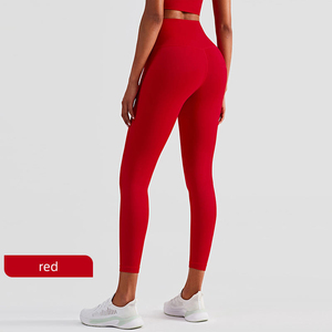 Pantalones de Yoga de Cintura Media para Mujer, Tendencia 2024, Multicolores, para Fitness, Gimnasio, Deportes, Mallas con Bolsillos, Leggings Sólidos con Cordón, Secado Rápido - Product Image 5