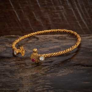กำไลข้อมือโบราณ รุ่น 182595 คด้า - Product Image 4