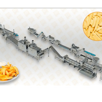 Línea de procesamiento y embalaje de patatas fritas, CE Frozen