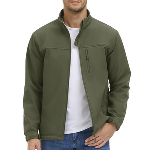 เสื้อแจ็คเก็ตซอฟต์เชลล์คุณภาพดีเยี่ยม กันลม ระบายอากาศได้ดี สวมใส่สบาย ดีไซน์ทันสมัย มีกระเป๋าเสื้อ - Product Image 2