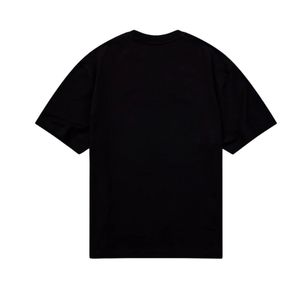 MensDark Camiseta de gran tamaño 100% algodón 190 GSM Streetwear Staple Tee Impreso Front Back Logo Drop Shoulder Relaxed Fit Shirt - Product Image 2