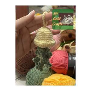 Poupée en laine artisanale du Vietnam personnage mignon peluche douce décorative pour boutique de cadeaux Souvenir - Product Image 2