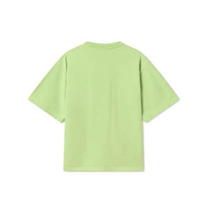 Camiseta de verano de algodón pesado para hombre, camiseta de gran tamaño básica Unisex informal de Color sólido de manga corta con cuello redondo - Product Image 2