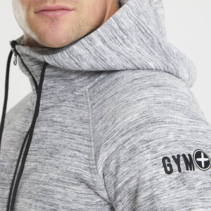 Vente en gros de débardeurs de sport pour hommes en bambou et 100% coton, sweats à capuche de fitness pour la course, personnalisables OEM - Product Image 4