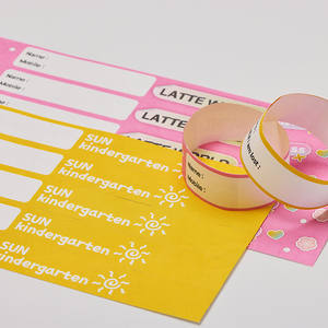 [AnyWristband] Waterproof Custom Event <b>Bracelet</b> for party access Full Color Strap Tyvek Wristband Connected type 19mm (3/4") - Product Image 3