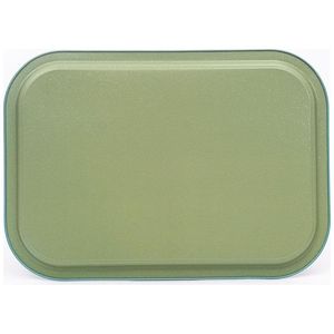 <b>Pastel</b> Blue Floral Design 285x400 mm Rectangular Metal Tray for <b>Decorative</b> Purpose - Product Image 3