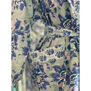 Bata de Baño Tipo Kimono para Mujer, Talla Única, con Botones y Cordón Ajustable, Tejido Transpirable, Estampado Animal Personalizado, para Uso Doméstico en Invierno - Product Image 4