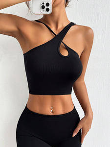 Soutiens-gorge de sport professionnels pour femmes pour la course à pied Fitness Séchage rapide Sling Front Yoga pour le printemps - Product Image 4