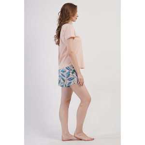 Veste ovale à manches courtes et col rond pour femme - Product Image 2