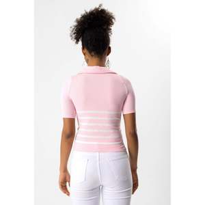 Camiseta Casual de Manga Corta sin Costuras con Cuello Polo - Product Image 5