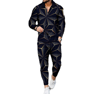 Chándal de Invierno para Hombre, 100% Algodón, Transpirable, Resistente al Viento, Ligero, Diseño Sólido, Estilo Urbano, en Oferta - Product Image 1