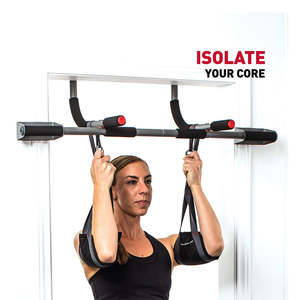 Sangles Ab réglables suspendues pour barre de traction et entraînement de musculation abdominale, sangles Ab Sling pour les soulèvements de genou et de jambe - Product Image 6