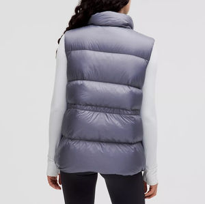 Acogedor mujer Puffer chaleco Chaqueta ligera cálida elegante cómoda sin mangas prendas de vestir exteriores al por mayor personalizado precio barato OEM - Product Image 2