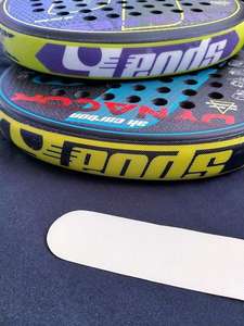 Mejor Fabricación Cintas Protectoras de Cabeza de PU Transparente de 38*380mm para Pádel y Tenis de Playa Mejor Diseño Protector de Marco Antideslizante para Pádel - Product Image 2