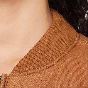 Vente en gros nouvelle arrivée blouson aviateur pour femmes confortable au crochet logo personnalisé respirant vente chaude pas cher prix OEM accueilli - Product Image 2