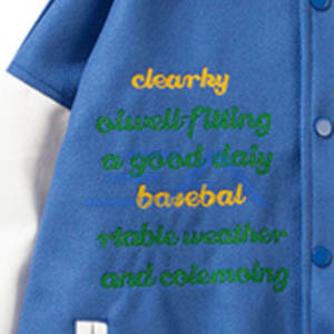 Chaqueta Universitaria de Invierno para Hombre de Alta Calidad con Diseño Moderno, Transpirable, Ecológica, de Algodón/Lana, Cuello Alto, Logotipo Frontal - Product Image 5