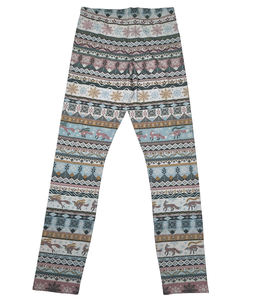 Leggings pour femmes à la mode et élégants imprimés numériquement 92% coton 2% Spandex Leggings de yoga doux du fournisseur BD - Product Image 4