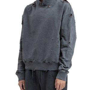 Sudaderas con Capucha para Hombre, Corte Regular, Estilo Desgastado, 100% Algodón, Invierno, Venta al Por Mayor, Precio de Oferta - Product Image 6