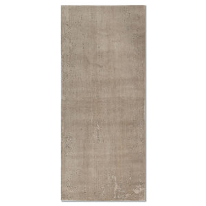 Aprezo Solid Color Beige & <b>Brown</b> Hand Knotted <b>Wool</b> & Bamboo Silk Rug Esk-316(Fr) for Home Use - Product Image 1