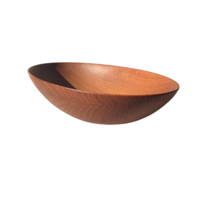 Bols de service en bois d'acacia de forme ovale, bols de service de table ronds pour la maison, les hôtels, la cuisine, la vaisselle, les bols de service pour aliments - Product Image 6