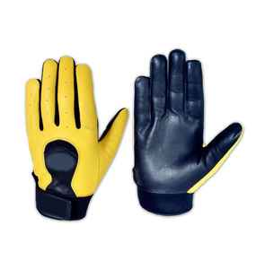 Guantes de bateo de cricket de cuero de alta calidad para hombres Protección y comodidad de grado profesional - Product Image 2
