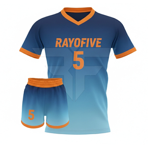 Ensembles d'uniformes de football sans manches 100 % polyester respirant pour hommes, à prix abordable et de haute qualité, imprimés, séchage rapide, logo personnalisé - Product Image 1