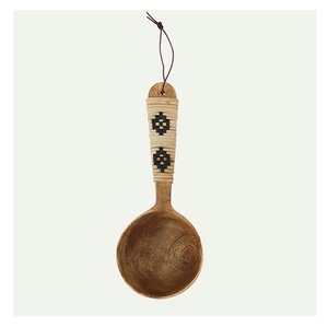 Cuillères de service et de cuisine en bois Ensemble de bols en bois fabriqué en Inde comprend un ensemble de serveurs à salade en bois - Product Image 2