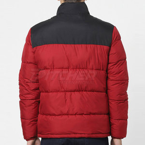 Factory Manufacture New Arrival Winter <b>Men's</b> Long Sleeves Puffer <b>Jacket</b> Front Logo Customized Wholesale Reversible Eco-Friendly - Product Image 3