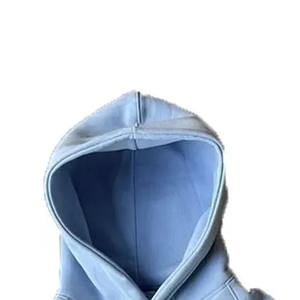 Ajuste regular OEM personalizable hombres Casual ligero 100% algodón sudaderas con capucha mejor diseño para invierno venta al por mayor - Product Image 3