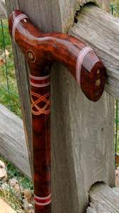 Precio de CAMPING Bastón de madera ajustable con múltiples nudos Bastón de madera fuerte para ancianos por Standard International - Product Image 6