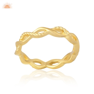 Anillo de Oro Sólido de 14k para Mujer, Diseño Único Más Vendido, Joyería Hecha a Mano, Regalo para Ella - Product Image 2