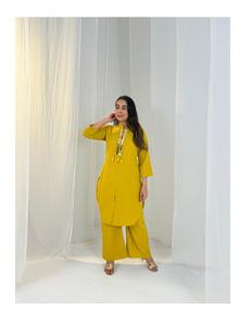 Conjunto Jekart de Alta Calidad con Bordado Elaborado, Traje Étnico para Mujer, Secado Rápido, para Fiestas, Todas las Temporadas - Product Image 1