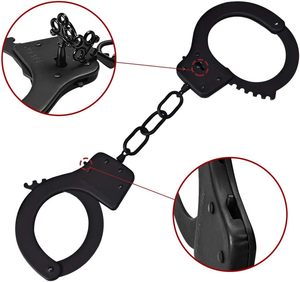 Menottes en acier à double verrouillage de qualité professionnelle avec clés Cop Metal Crafts Edition - Product Image 4