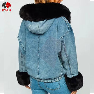Chaqueta Vaquera Premium para Mujer, Diseñada para Uso Casual con Mezclilla de Alta Calidad y Textura Suave - Product Image 3