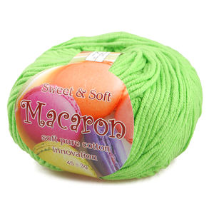[Misoknit] Macaron - Fil à tricoter en coton acrylique doux / Fil à crocheter / 66 couleurs 2 mm Fil coréen mélangé de qualité supérieure - Product Image 1