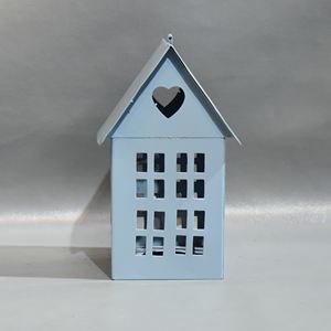 Soporte de luz de té para decoración del hogar de Metal blanco, soporte de vela para farol de mesa para decoración navideña - Product Image 2