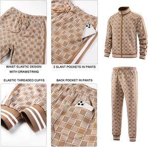 Haute qualité hommes décontracté sport Jogging survêtement à manches longues 2 pièces tenue grande taille Fitness gros survêtement - Product Image 5