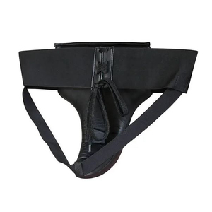 High Quality Elastic <b>Leather</b> & PU Hip Groin Stabilizer <b>Brace</b> with Logo Direct Factory Price Personalized Fitness Protective Gear - Product Image 3